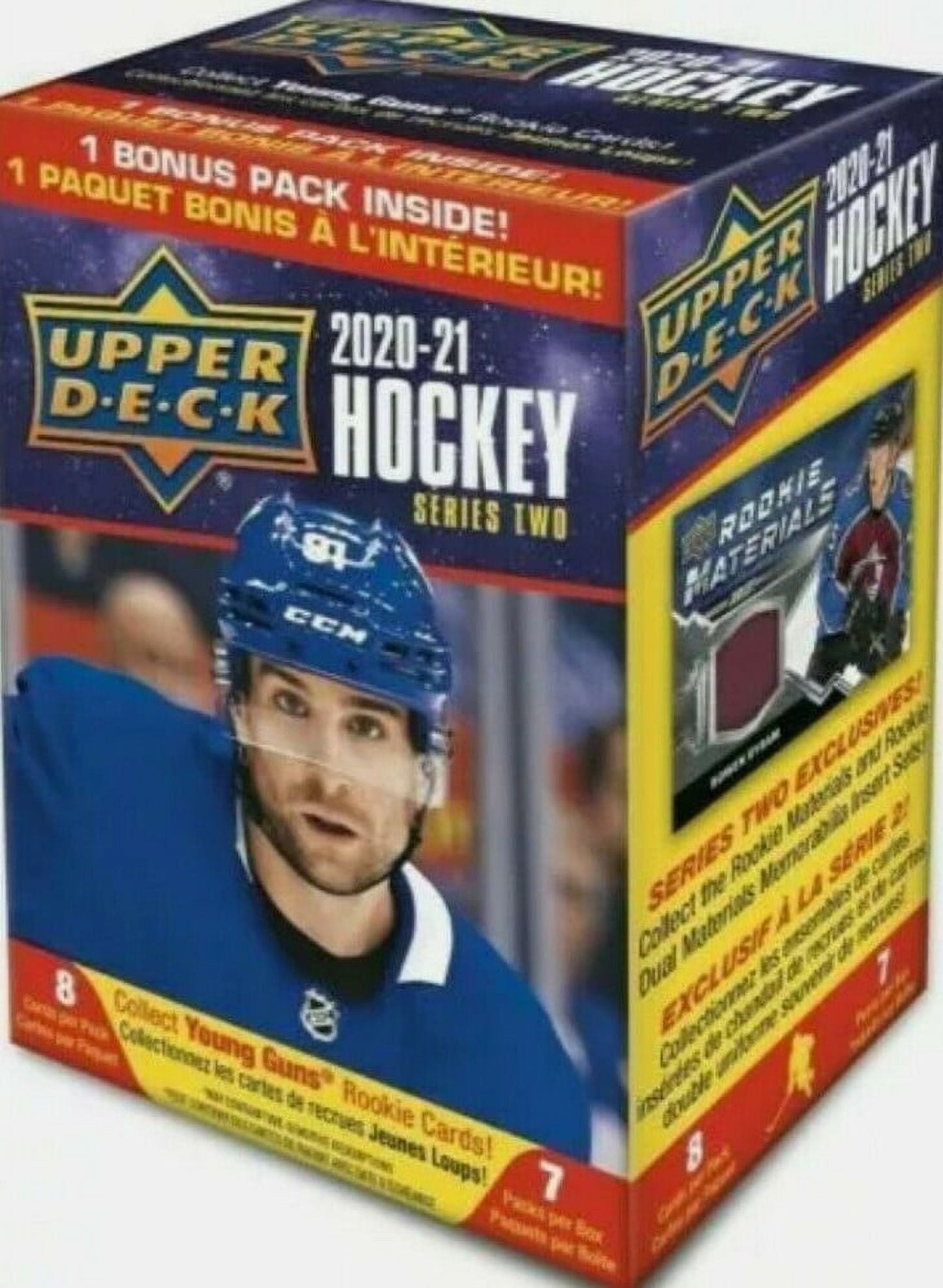 2020 2021 Upper Deck Series Two Blaster Box of Packs with 56 Cards Total